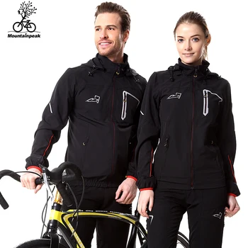 

Mountainpeak Cycling Jersey Spring Autumn MTB Bike Clothing Waterproof Windproof Reflective Sportswear Jacket Pants Bicycle Sets