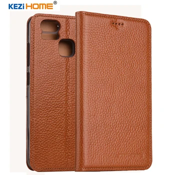 

KEZiHOME for ASUS Zenfone 3 Zoom Flip genuine leather soft silicon back for ASUS Zenfone 3 Zoom ZE553KL cover