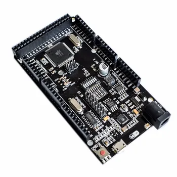 

WEMOS Mega +WiFi R3 ATmega2560+ESP8266 (32Mb memory), USB-TTL CH340G. Compatible Mega, NodeMCU, WeMos ESP8266