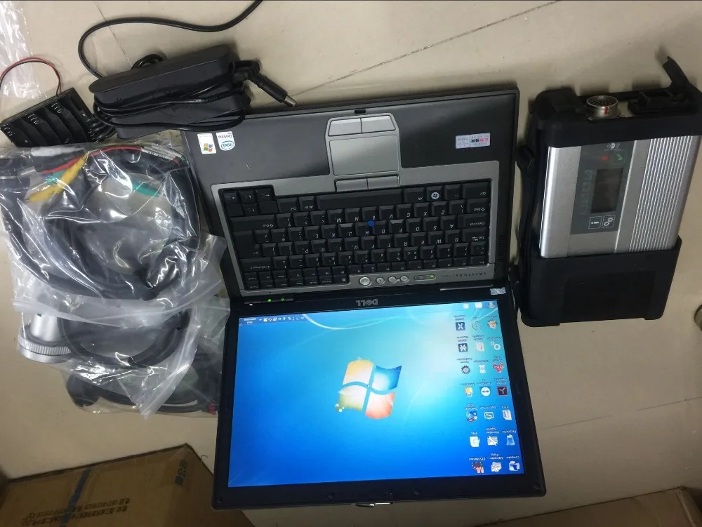 Mb star c5 с ноутбуком d630(4g) установлен с mb sd c5 подключение hdd,07 v программное обеспечение win7 система готов к работе