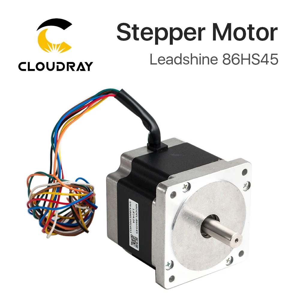 Leadshine 2 фазный шаговый двигатель 86HS45 для NEMA34 6A длина 80 мм вал 12 7 мм|2 phase stepper motor|stepper