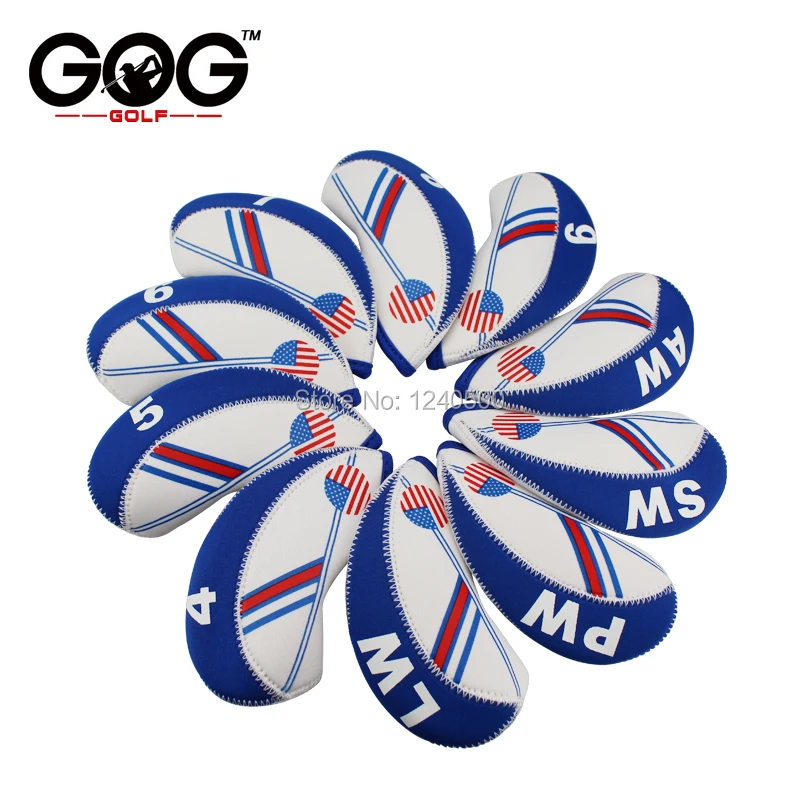 10 قطع النيوبرين نادي الغولف الحديد غطاء الرأس مجموعة الأبيض مع الأزرق لنا العلم headcovers onesize صالح كل مكاوي نوادي أبيض أزرق/أزرق داكن 10 قطع النيوبرين نادي الغولف الحديد غطاء الرأس مجموعة الأبيض مع الأزرق لنا العلم headcovers onesize صالح كل مكاوي نوادي أبيض أزرق/أزرق داكن