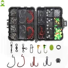 JSM 150 шт./кор. с высоким содержанием углерода Сталь ВЧ бронзовых морских рыболовных крючков поворачивается снимки разъемные кольца приманка со свинцовым крючок с коробкой посылка