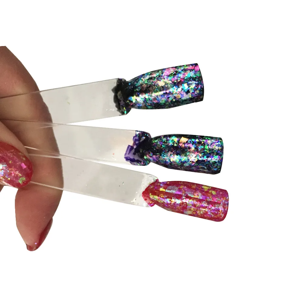 Hot multi-copos de unicornio copos de pigmento holográfico galaxia Holo copos de uñas de cromo escamas de cambio mágico Hot multi-copos de unicornio copos de pigmento holográfico galaxia Holo copos de uñas de cromo escamas de cambio mágico