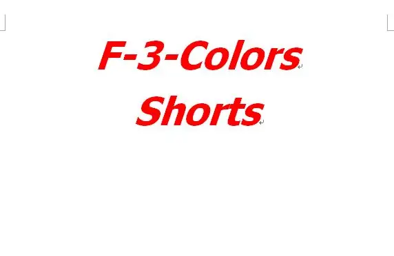 

F-3-Colors Shorts Factory Best Quality Bike Race Shorts ALL SAME As Fo.