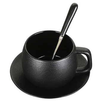 

Vintage Reusable Ceramic Coffee Cup Porcelain Tea Cups And Saucer Espresso Cups Environmentally Friendly Home WZD019