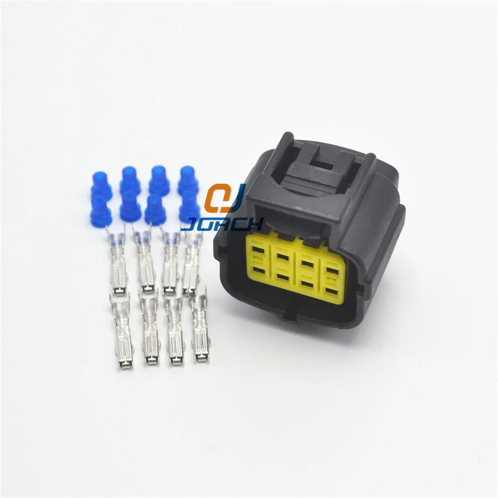 5 sets 8pin tyco female engine oxygen sensor connector wire harness