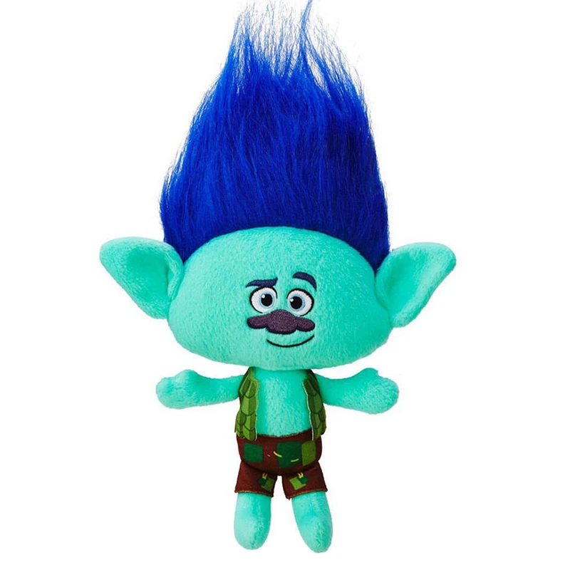 

23/36cm Movie Trolls Plush Toy Poppy Branch Dream Works Soft Stuffed Cartoon Dolls Figures The Good Luck Trolls Gift for Child B