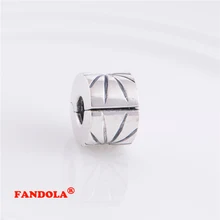 Подходит для Pandora шармы браслеты замок шармы, бусины стерлингового серебра 925 ювелирные изделия