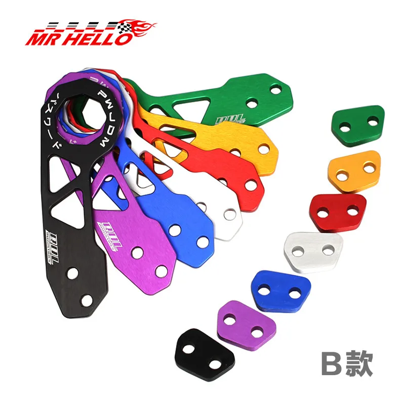 

JDM Style Racing Rear Tow Hook Aluminum Alloy rear tow hook for honda civic fit jazz gk5
