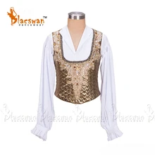 Профессиональная Мужская балетная куртка, мужской танцевальный костюм, балетная туника для мальчиков, верхняя одежда BT793, Профессиональный Балетный костюм, верхняя одежда