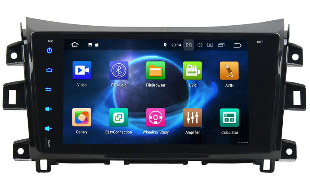 Perfect KLYDE 9" IPS 4G Android 8 7.1 Octa Core 4GB RAM 32GB ROM Car DVD Player Radio Stereo Head Unit For Nissan Navara NP300 2014-2018 1
