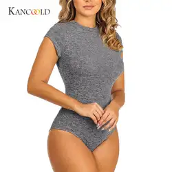 Kancoold Корректирующие боди для женщин Хорт рукавом комбинезон бинты спинки Сексуальная Тощий пижамы Корректирующие боди для женщин