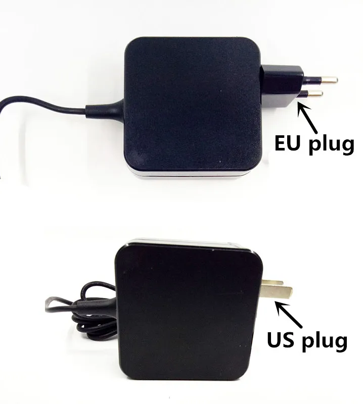 19 в 3.42A 4,5*3,0 мм DC EU US plug адаптер переменного тока универсальный адаптер питания 19 в 3.42A адаптер переключения питания