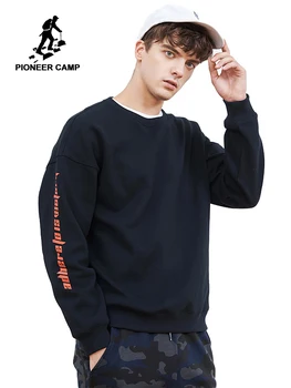 

Pioneer Camp fashion thick warm hoodie sweatshirts men brand clothing autumn winter fleece hoodies male quality cotton AWY801362