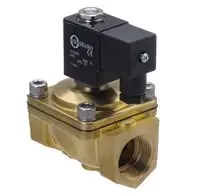 Высокое качество G3/4 ''Два Статус двухстороннее Электромагнитные клапаны pu220-06a N/C латунь Клапан 5 шт./лот