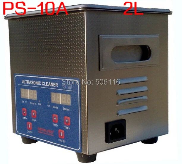 

Free ship Brand new 2L Stainless Digital Ultrasonic Cleaner machine