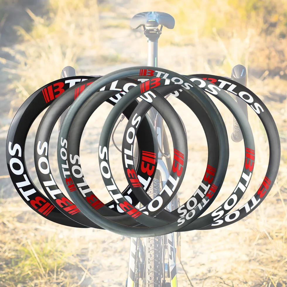 

Premium Series 700C Warranty 2 years 30-80mm depth clincher tubeless compatible carbon rim - BTLOS RC
