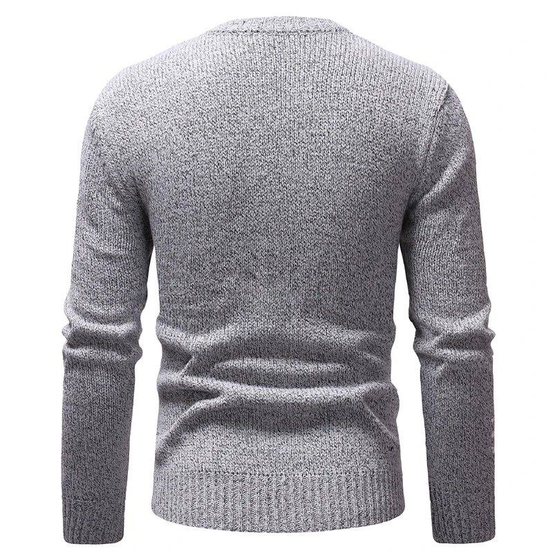2018 осень зима для мужчин пуловер свитеры для женщин Sueter Hombre Slim Fit О образным вырезом сплошной цвет трикотаж повседневное с длинным рукаво