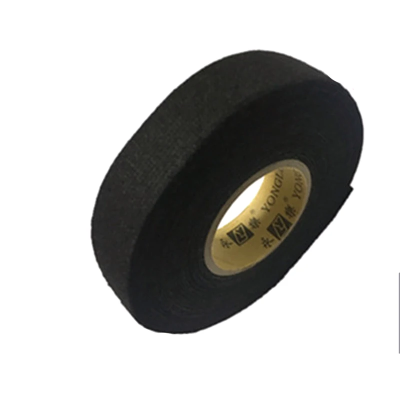1 PCS 19mmx15m Adhesive Cloth Tape for Cable Harness Wiring Loom