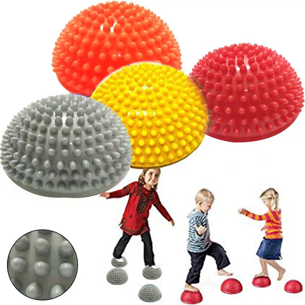 

Kids Inflation Hemisphere Durian Foot Sole Muscle Stress Relief Massage Ball Toy