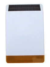 Focus 433Mhz 868Mhz Frequency MD 326R Wireless External Strobe Flash Siren Solar powered Siren with 110dB
