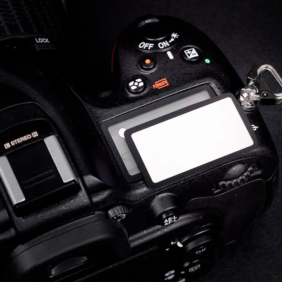 

Acrylic Camera Top Outer LCD Display Window Glass Protector Cover Fit for Nikon D850 D500