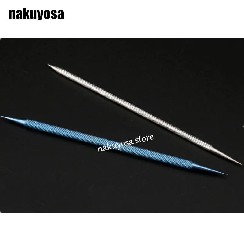 

2pcs/set Ophthalmic Micros instruments Double head Tears dilator Stainless steel titanium alloy tool