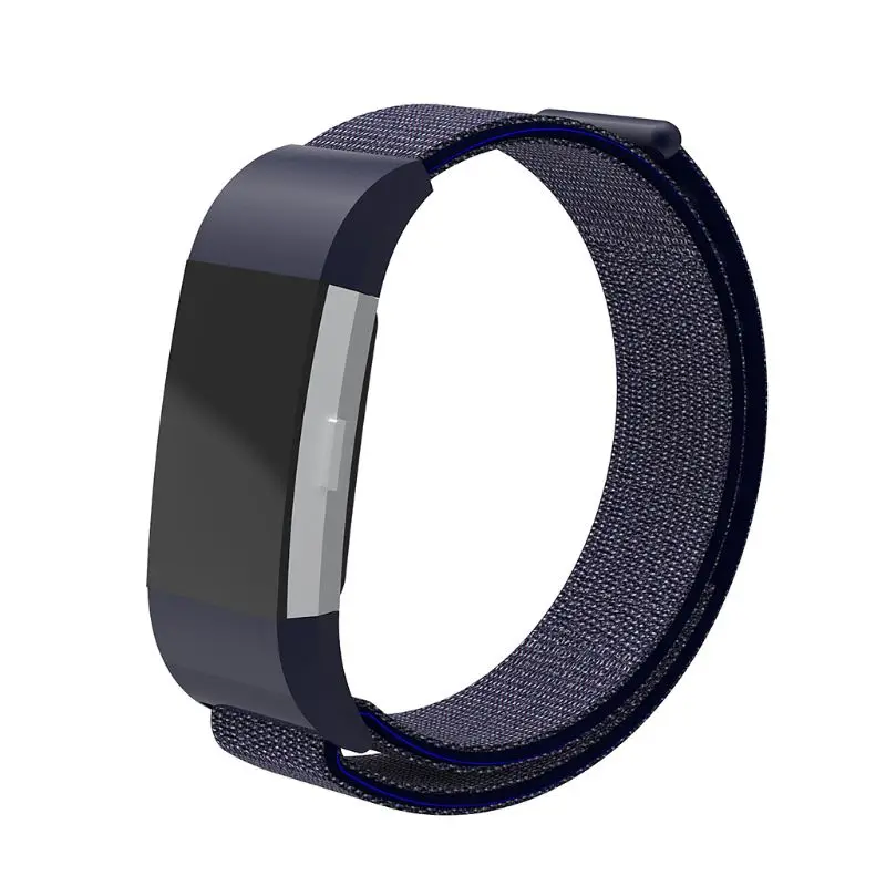 1 шт. нейлоновый крюк и петля дышащий сменный ремешок для Fitbit Charge 2 наручный ремешок смарт-трекер