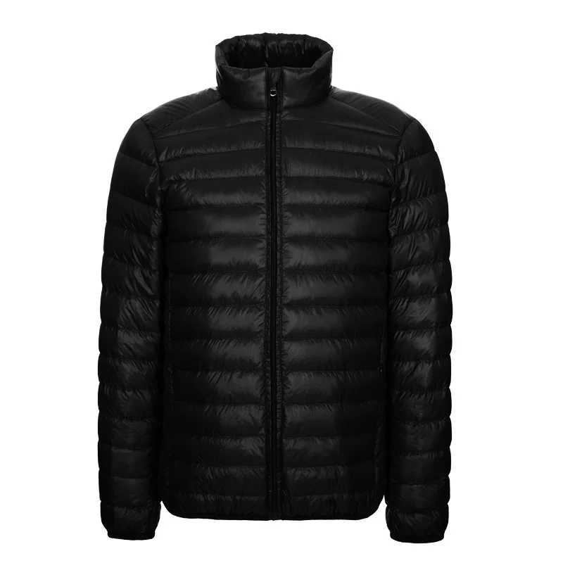 Down Jacket Men NewBang Brang Ultralight Stand Collar Winter Feather Windbreaker Lightweight Warm Thin Parka