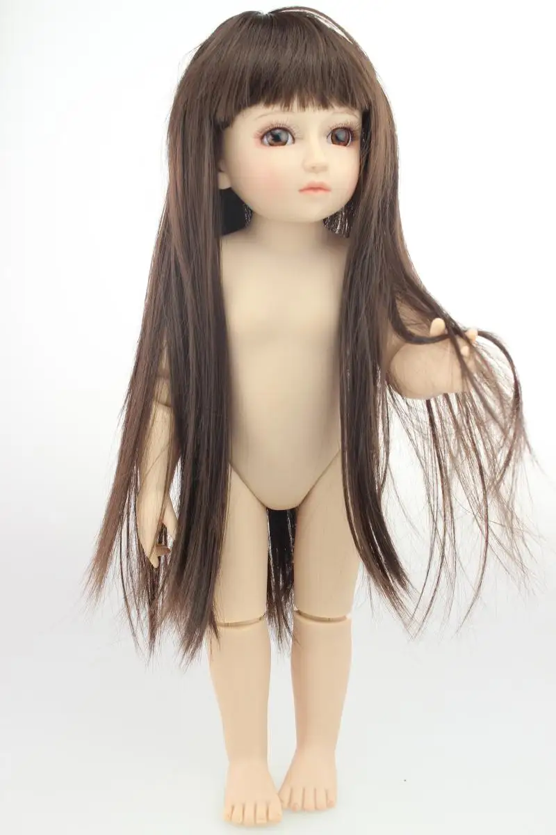 

18inch BJD Naked Baby Doll Accessoires 45cm BJD Joint Girls Silicone Vinyl Doll Realistic Toddler Toy For Children Birthday Gift