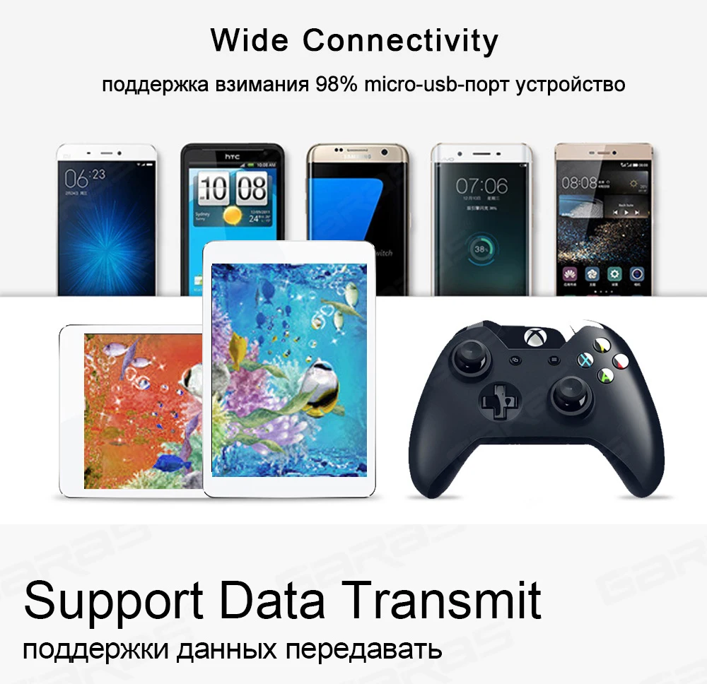 GARAS Магнитная Micro USB адаптер для iphone/Micro/usb type c Зарядное устройство и Магнит данных адаптер для samsung /Xiaomi/huawei/LG