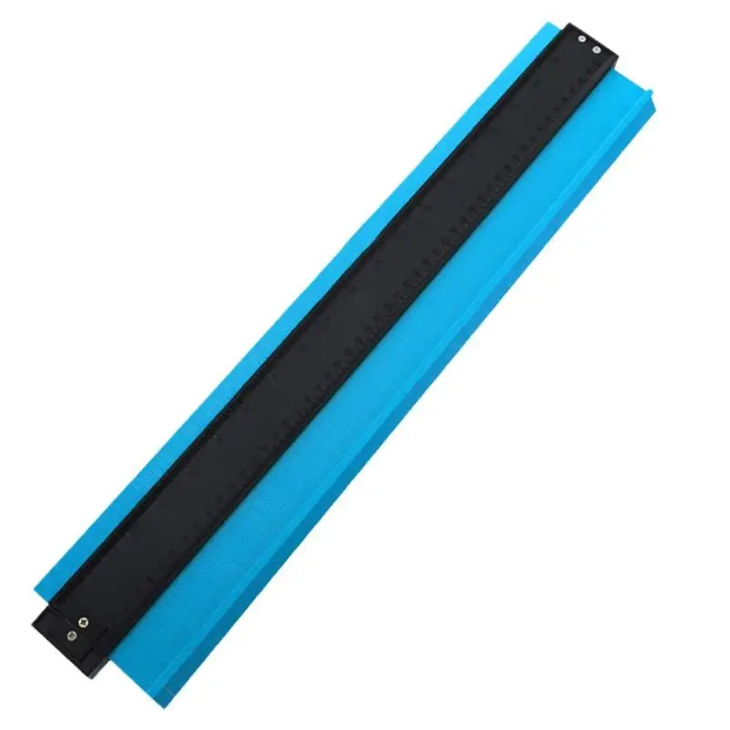 Profile Gauge 5/10 inch Contour Gauge Duplicator Plastic Inch Metric Profile Ruler For Copying Irregular Shape Wood Marking Tool