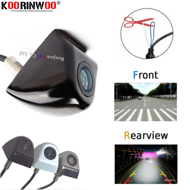 Koorinwoo Мультифункциональный переключатель HD Автомобильная камера заднего вида боковая фронтальная камера видео система RCA 12v парковочная ка... Koorinwoo Мультифункциональный переключатель HD Автомобильная камера заднего вида боковая фронтальная камера видео система RCA 12v парковочная ка...