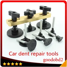 Truck PDR Paintless Dent Car Repair Tools Pulling Bridge Dent Removal Hand Tool Set PDR Tool kit Newly Design gold sliver color Truck PDR Paintless Dent Car Repair Tools Pulling Bridge Dent Removal Hand Tool Set PDR Tool kit Newly Design gold sliver color