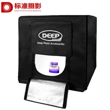 Adearstudio CD50 studio box LED 40CM softbox kit photo studio box professional Photographic studio light box lighting kit