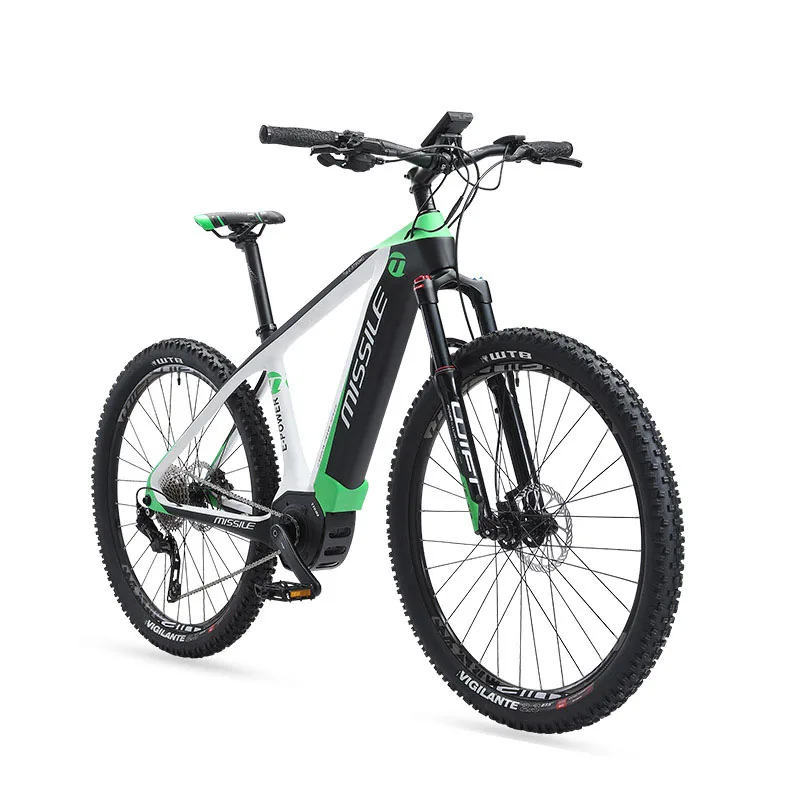 Excellent 27.5 inch carbon fiber e-bike mid-motor carbon fiber electric booster mountain bike hidden lithium battery electric bicycle 2