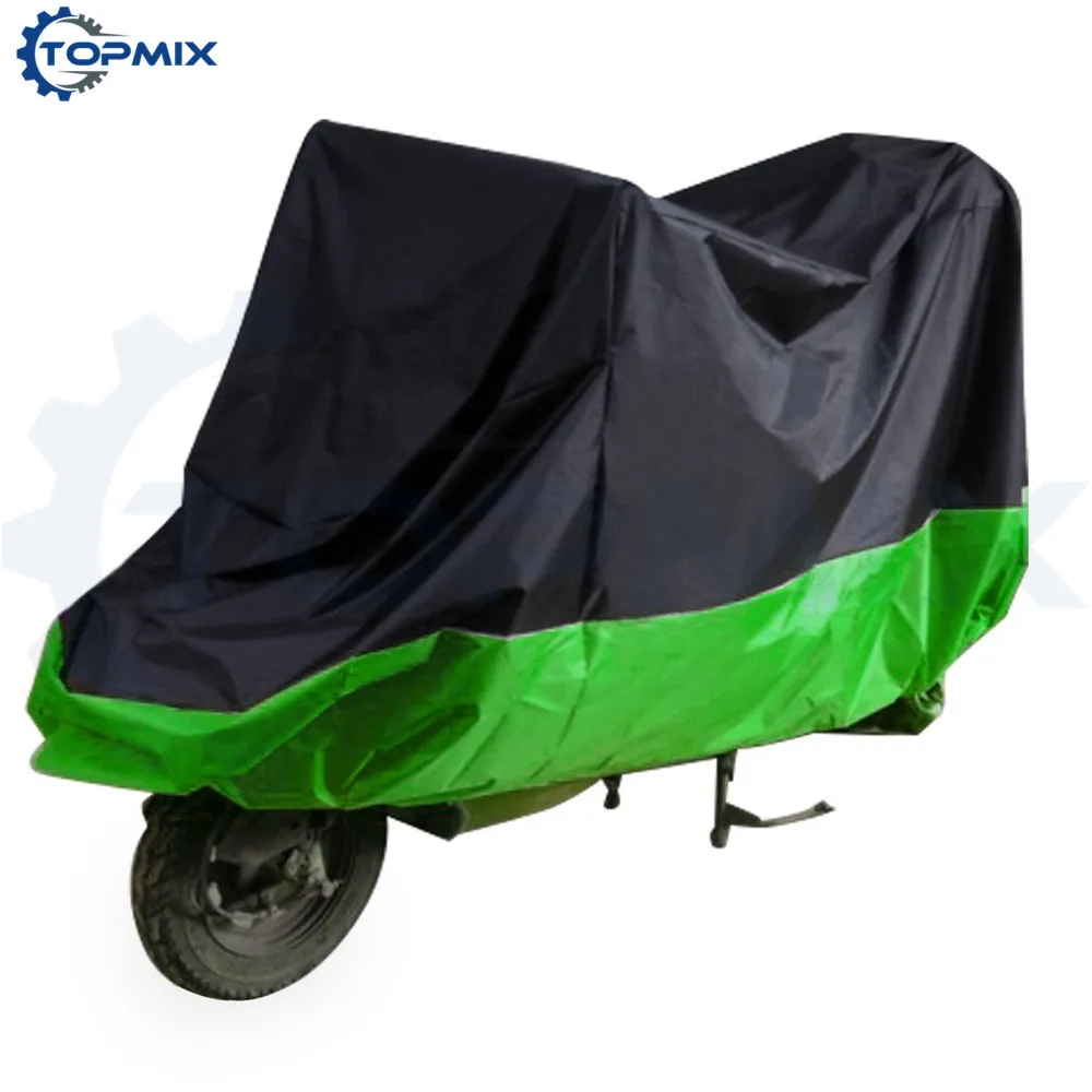 motorcycle cover-blackgreen 6