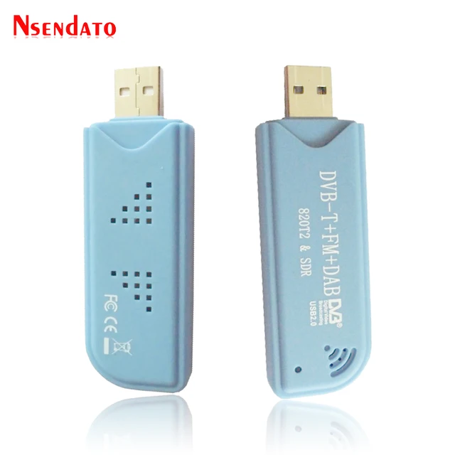 Digital RTL2832U & R820T2 USB2.0 Smart DVB-T SDR TV Stick Tuner DVB-T+FM+DAB RTL-SDR TV Receiver Dongle With Antenna For windows
