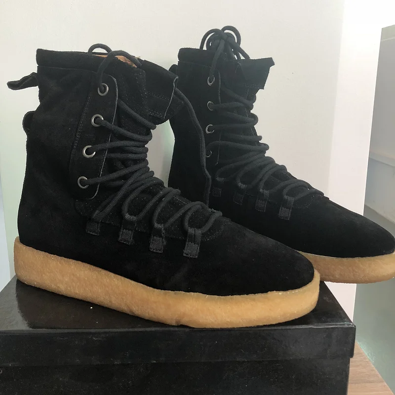 Cuir Chaussures Crêpe Chelsea Martin 44 Nouveau 1 2 Style Euro40 Homme Bottes 2018 En Kaki De Noir Hommes D'équitation F1OqBSBy