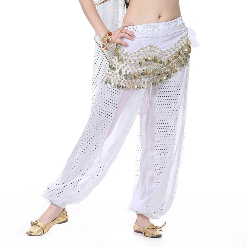 Buy MUNAFIE Belly Dance Arab Carnival Satin Pants Online at desertcartCyprus