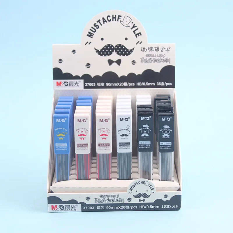 

M&G stationery mechanical pencil refill ASL37003 HB 0.5mm student office stationery