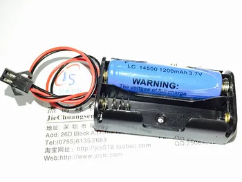 

2X 3V 2 AA battery 7.4V holder with SM connector Battery box case plug 14500 lithium battery holder 7.4V SM-2P Without batteries