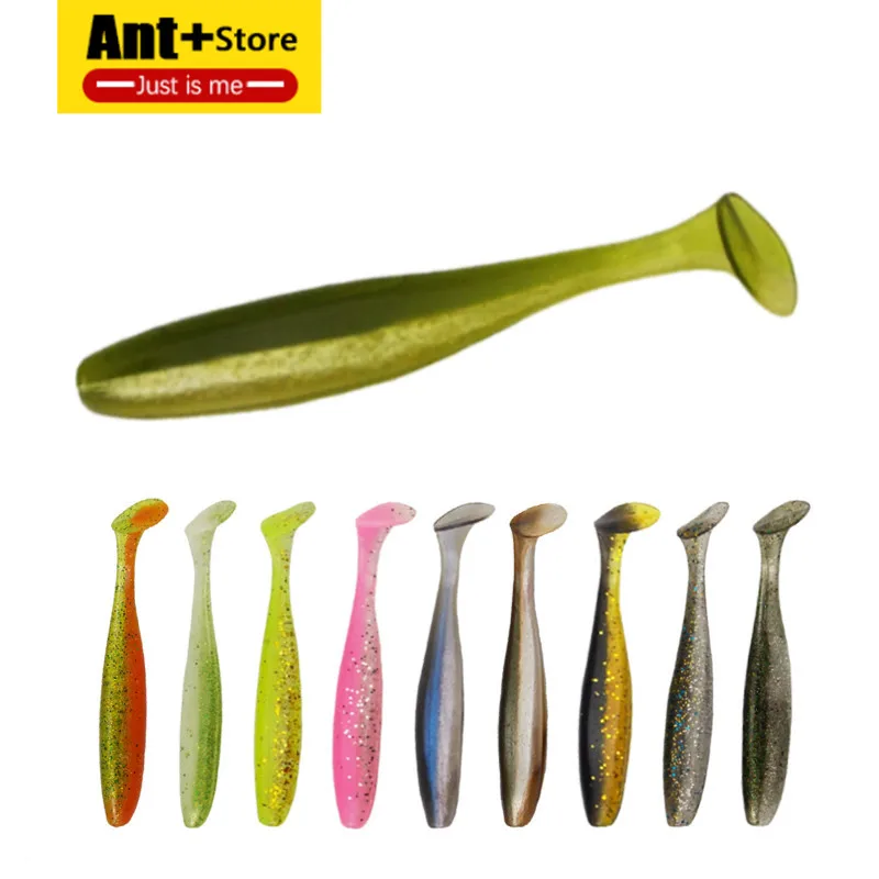 

Easy Shiner Shad 50mm 76mm 100mm 180mm Fishing Lure Soft Bait Wobbler Carp Fishing Paddle Tail Isca Jerkbait Fishing Lure Set