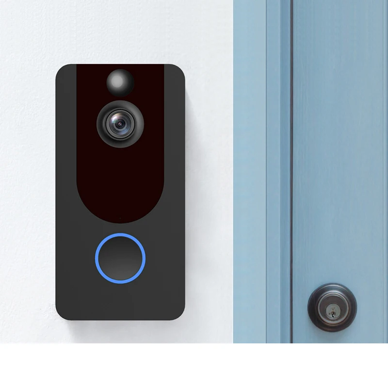 

HD 1080P Smart WiFi Video Doorbell IP Camera Visual Intercom With Chime Night Vision IP Door Bell Wireless Security Camera