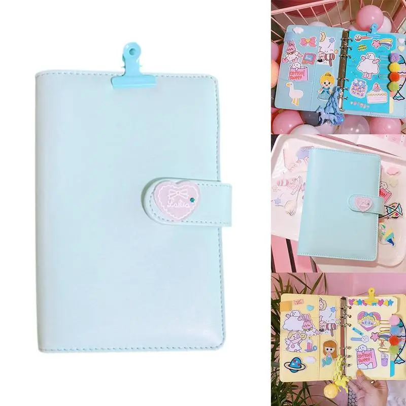 

Planner A7 Size Leather Rings Notebook Mini Agenda Organizer Diary Journal Sketchbook Planner Big Pocket Planner Dividers