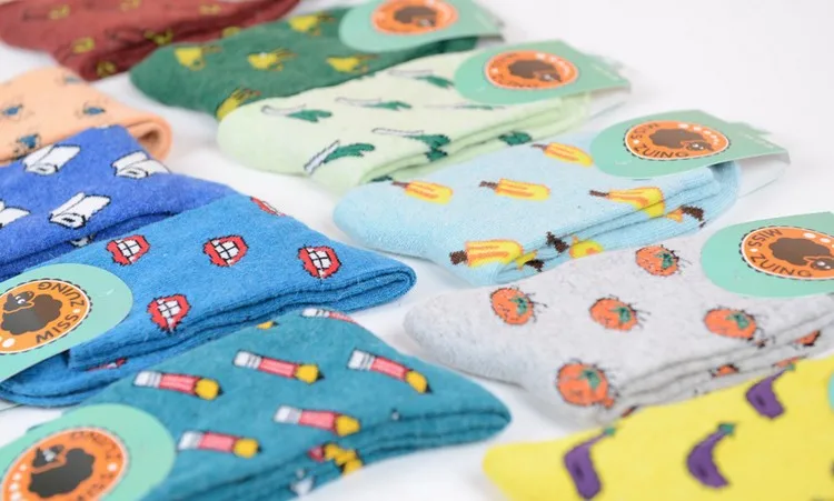 Женские носки COCOTEKK Короткие хлопковые из кроличьей шерсти для девочек и женщин