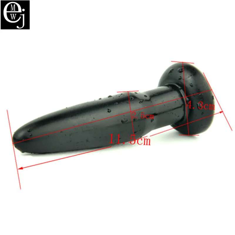 EJMW Butt Anal Plug Smart Bead Silicone font b Dildo b font Sex Toy For Gay