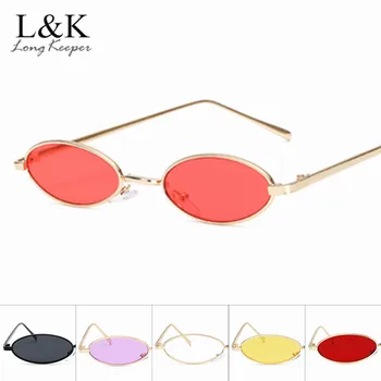 

Oval Sunglasses Small Size Gold Black Mirror Round Sun Glasses Women Vintage Glasses Red Retro Brand Designer Glasses UV400