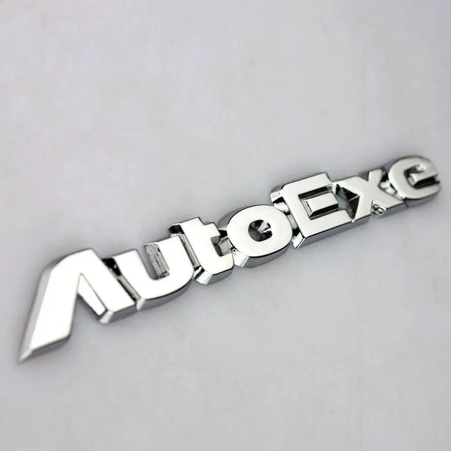 

Chrome 3D Metal AUTOEXE Fender Emblem Badge Sticker fit for Mazda 2 3 5 6 RX 7 8 Car Car Styling